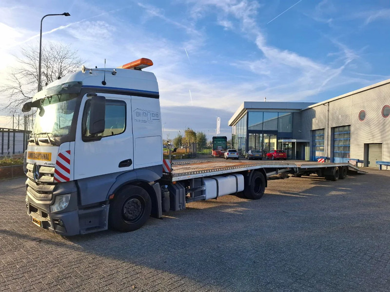 Mercedes-Benz Actros 1842 / NL TRUCK / CAR CARRIER COMBINATION / TUV: 11-12-2025 / 1XWINCH / FRANZ MERSCH / GALVANIZED / SMART TACHO / AUTOMAT - Autotransportues: foto 1 Mercedes-Benz Actros 1842 / NL TRUCK / CAR CARRIER COMBINATION / TUV: 11-12-2025 / 1XWINCH / FRANZ MERSCH / GALVANIZED / SMART TACHO / AUTOMAT - Autotransportues: foto 1