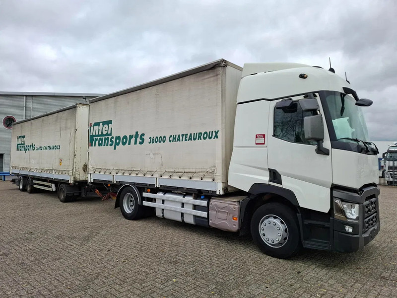 Renault T480 COMFORT / DOUBLE TANK / TIR LINE / TUV:30-03-2026 / THROUGH LOADING SYSTEM / LWDS / AUTOMATIC / EURO-6 / 2017 - Kamion me tendë: foto 2 Renault T480 COMFORT / DOUBLE TANK / TIR LINE / TUV:30-03-2026 / THROUGH LOADING SYSTEM / LWDS / AUTOMATIC / EURO-6 / 2017 - Kamion me tendë: foto 2