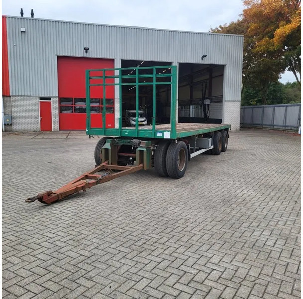 Trouillet RT 3240 / AIR SUSPENSION / PLATEAU 8M / LOADING HEIGHT:115CM / DRUM BRAKES / 3X ROR AXLES / 1990 - Rimorkio: foto 1 Trouillet RT 3240 / AIR SUSPENSION / PLATEAU 8M / LOADING HEIGHT:115CM / DRUM BRAKES / 3X ROR AXLES / 1990 - Rimorkio: foto 1