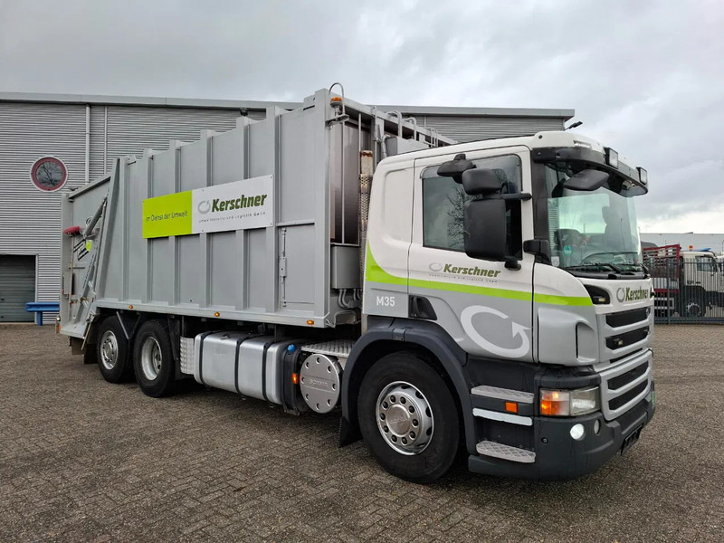 Scania P360 / RETARDER / ONLY:234640 KM / LENKACHSE / AIRCO / WORKING GARBAGE TRUCK / AUTOMATIC / EURO-5 / 2013 - Kamion mbeturinash: foto 2 Scania P360 / RETARDER / ONLY:234640 KM / LENKACHSE / AIRCO / WORKING GARBAGE TRUCK / AUTOMATIC / EURO-5 / 2013 - Kamion mbeturinash: foto 2