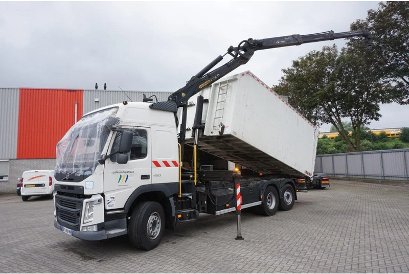 Volvo FM11-450 / ENGINE RUNNING / PALFINGER-0170L75 / LIFT+LENKACHSE / VEB / EURO-6 / 2015 - Kamion me vinç: foto 1 Volvo FM11-450 / ENGINE RUNNING / PALFINGER-0170L75 / LIFT+LENKACHSE / VEB / EURO-6 / 2015 - Kamion me vinç: foto 1