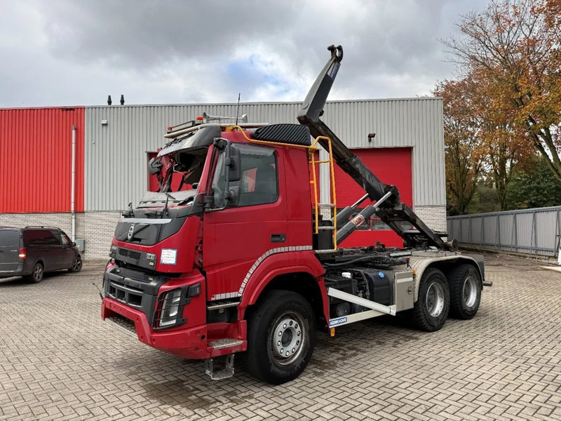 Volvo FMX4-500 / ENGINE RUNNING / VEB+ / 6X4 / BIG AXLE / AJK 20 TON HOOKLIFT / ONLY:276433 KM / AUTOMATIC / EURO-6 / 2020 - Kamion vetëngarkues: foto 1 Volvo FMX4-500 / ENGINE RUNNING / VEB+ / 6X4 / BIG AXLE / AJK 20 TON HOOKLIFT / ONLY:276433 KM / AUTOMATIC / EURO-6 / 2020 - Kamion vetëngarkues: foto 1
