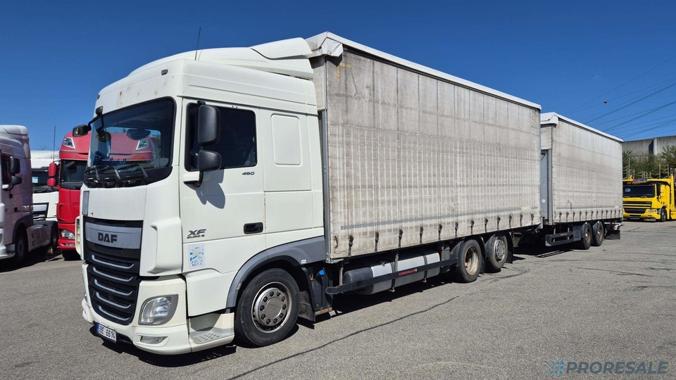 DAF XF 410 FAR SC EURO 6 - velkoobjemová souprava - prodejné jen s přívěsem SCHWARZMÜLLER TPA 2/E - cena je za celou soupravu - Kamion me tendë: foto 2 DAF XF 410 FAR SC EURO 6 - velkoobjemová souprava - prodejné jen s přívěsem SCHWARZMÜLLER TPA 2/E - cena je za celou soupravu - Kamion me tendë: foto 2
