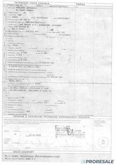 Gjysmë-kamion DAF XF 450 FT LOW DECK SSC EURO 6: foto 10