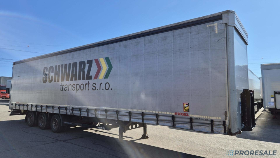 KÖGEL SN 24 MEGA - Gjysmë rimorkio me tendë: foto 1 KÖGEL SN 24 MEGA - Gjysmë rimorkio me tendë: foto 1