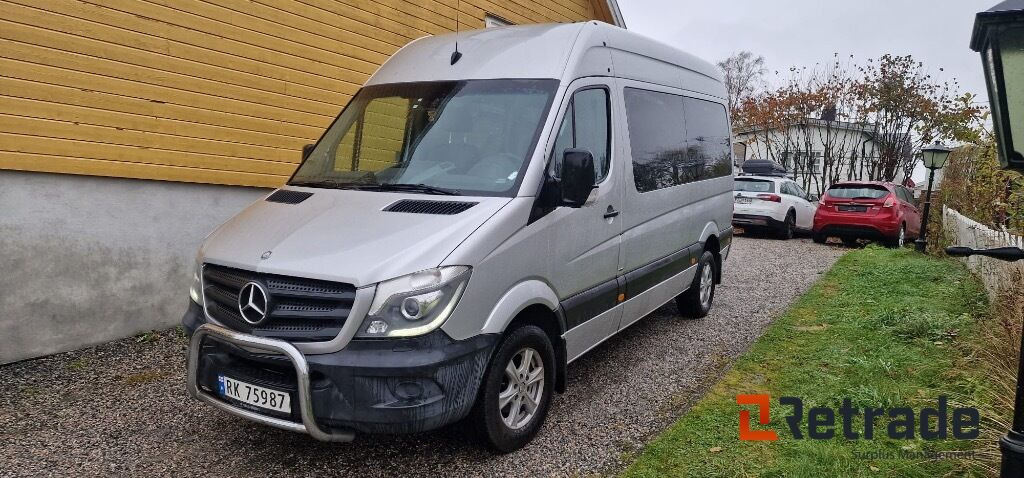 2014 Buss 10 seter MERCEDES-BENZ SPRINTER 316 EU-Godkjent - Minibus, Furgon pasagjerësh: foto 1 2014 Buss 10 seter MERCEDES-BENZ SPRINTER 316 EU-Godkjent - Minibus, Furgon pasagjerësh: foto 1
