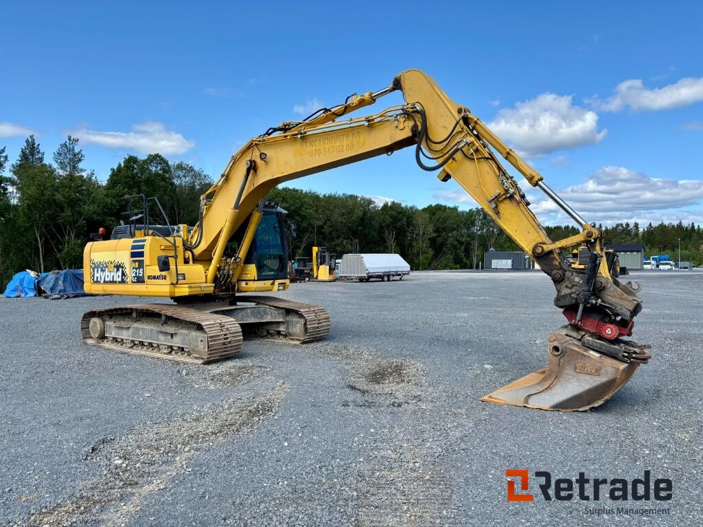 Grävmaskin Komatsu HB215LC-2 - Ekskavator me zinxhirë: foto 3 Grävmaskin Komatsu HB215LC-2 - Ekskavator me zinxhirë: foto 3