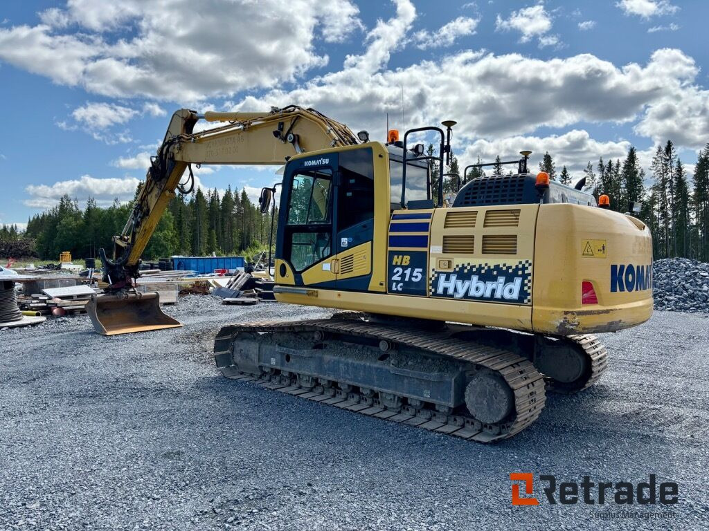 Grävmaskin Komatsu HB215LC-2 - Ekskavator me zinxhirë: foto 2 Grävmaskin Komatsu HB215LC-2 - Ekskavator me zinxhirë: foto 2