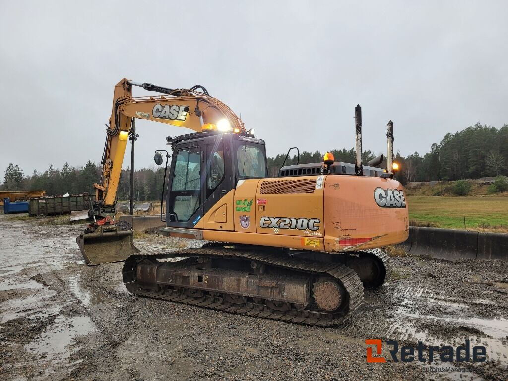 Grävmaskin bandare Case SX210C med grävsystem Leica 3-d och skopor - Ekskavator me zinxhirë: foto 3 Grävmaskin bandare Case SX210C med grävsystem Leica 3-d och skopor - Ekskavator me zinxhirë: foto 3