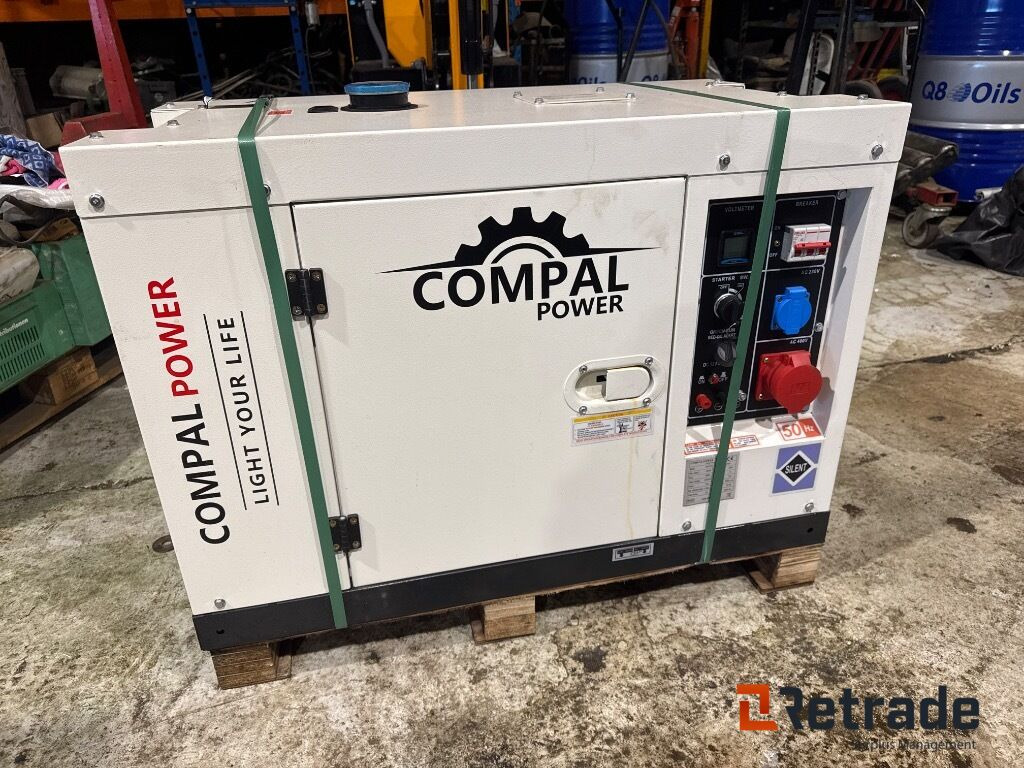 Generator COMPAL Power VG-R110 - Makineri ndërtimi: foto 1 Generator COMPAL Power VG-R110 - Makineri ndërtimi: foto 1