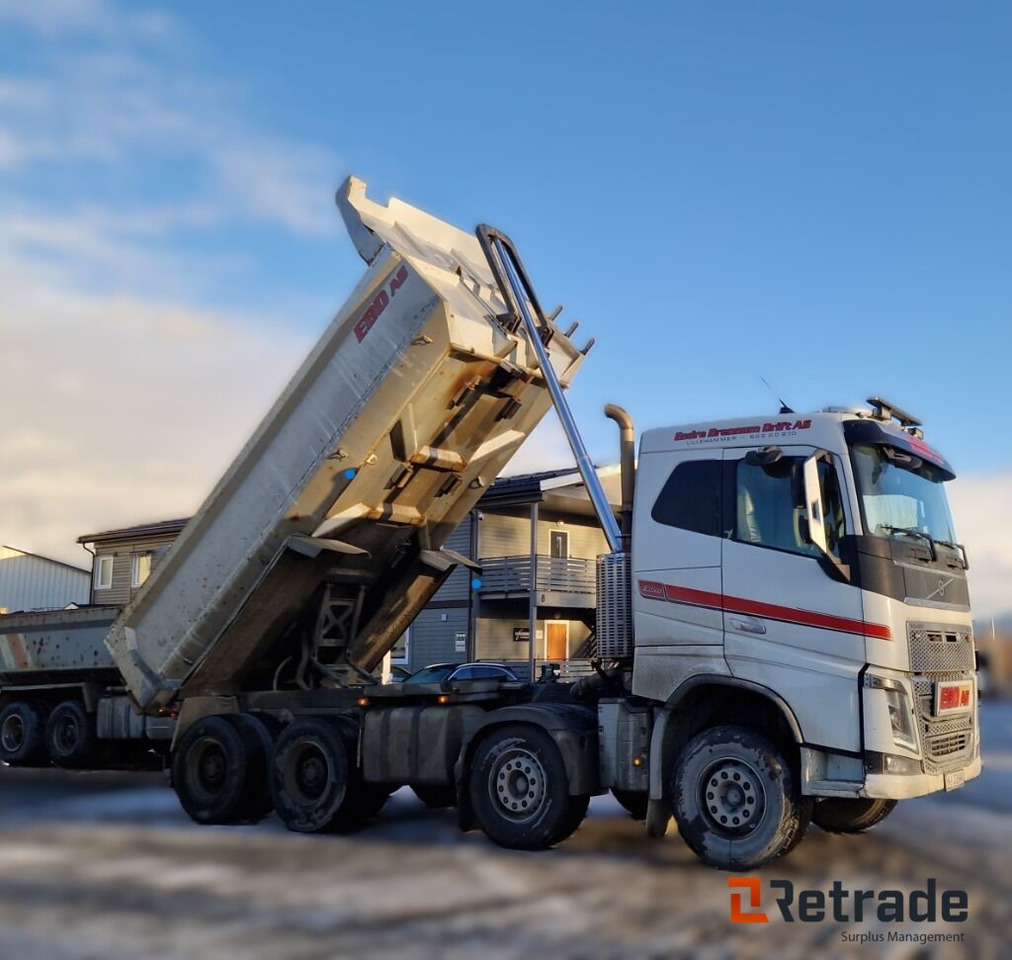 Robust og klar tippbil – Volvo FH16 650 8x4 med tipp og hengeropplegg - Kamion vetëshkarkues: foto 3 Robust og klar tippbil – Volvo FH16 650 8x4 med tipp og hengeropplegg - Kamion vetëshkarkues: foto 3