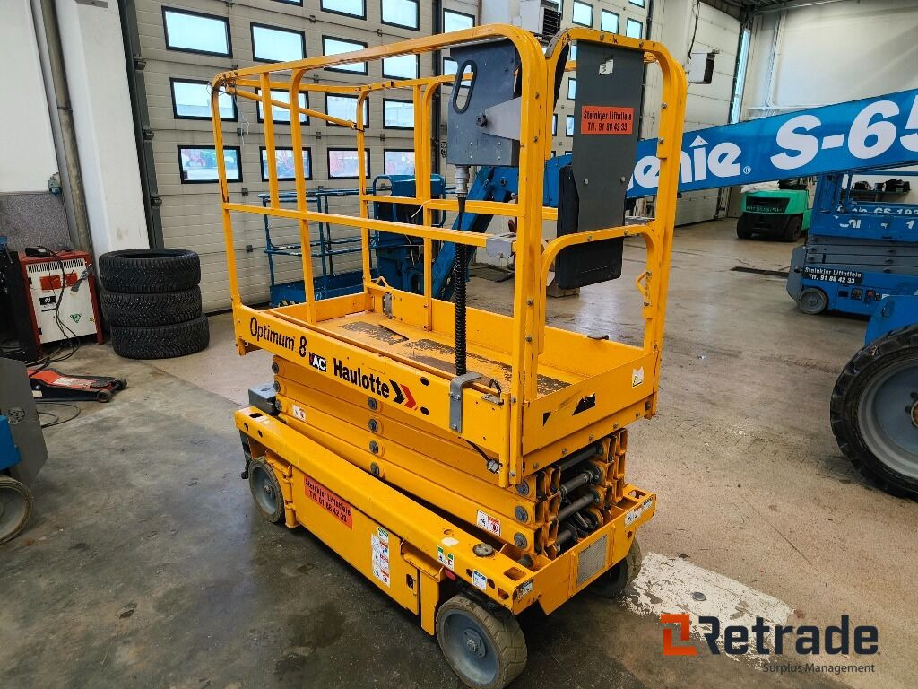 Sakselift Haulotte Optimum 8 - Ngritës gërshërë: foto 2 Sakselift Haulotte Optimum 8 - Ngritës gërshërë: foto 2