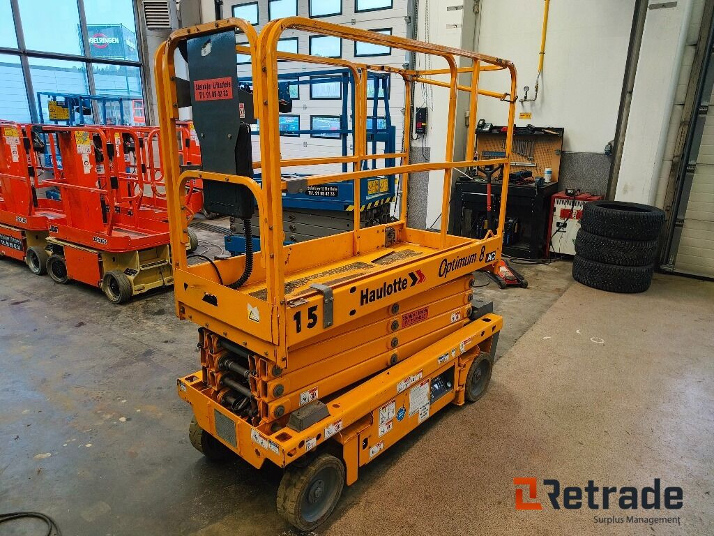 Sakselift Haulotte Optimum 8 - Ngritës gërshërë: foto 1 Sakselift Haulotte Optimum 8 - Ngritës gërshërë: foto 1