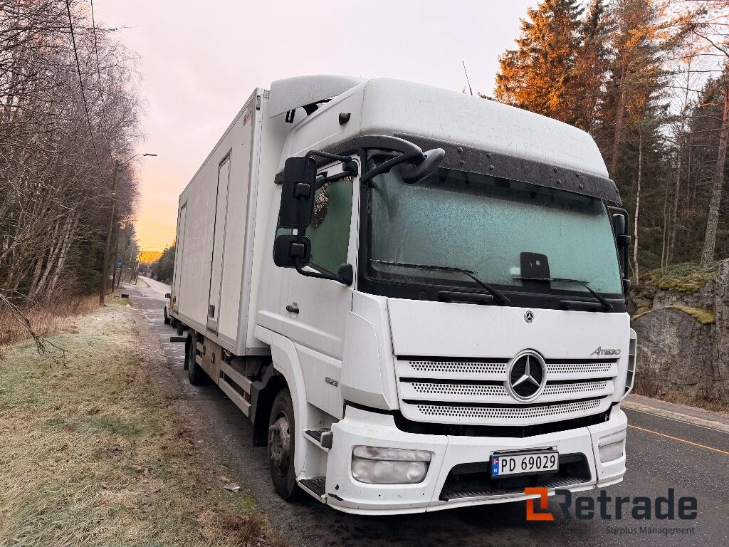 Skapbil MERCEDES-BENZ Atego nylig EU - Kamion vagonetë: foto 3 Skapbil MERCEDES-BENZ Atego nylig EU - Kamion vagonetë: foto 3