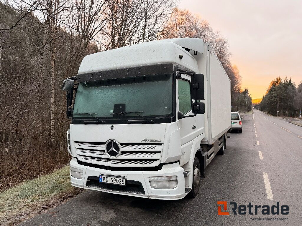 Skapbil MERCEDES-BENZ Atego nylig EU - Kamion vagonetë: foto 1 Skapbil MERCEDES-BENZ Atego nylig EU - Kamion vagonetë: foto 1