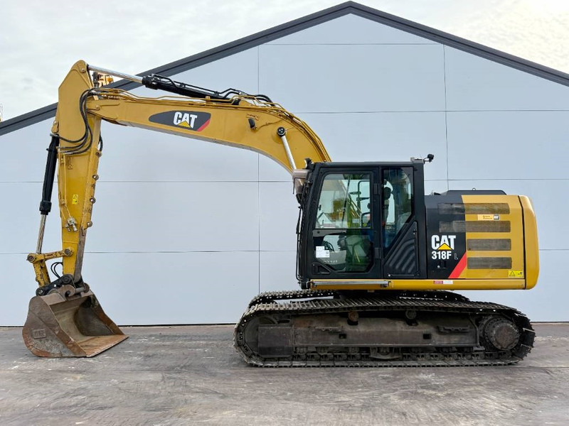 Cat 318FL - Hammer Lines / Quick Coupler / Camera - Ekskavator me zinxhirë: foto 1 Cat 318FL - Hammer Lines / Quick Coupler / Camera - Ekskavator me zinxhirë: foto 1