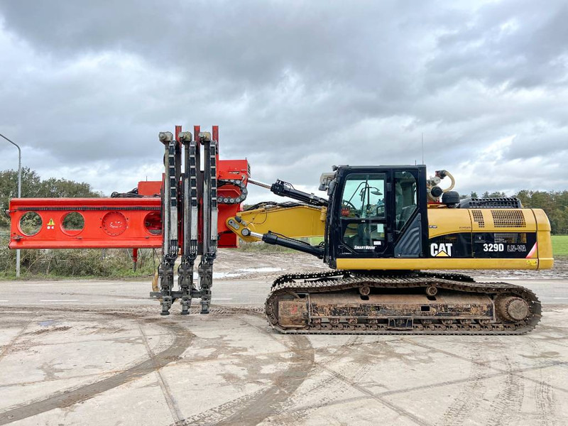 Cat 329D + Wimmer Jura Luna 3.100 Surface Drill Rig - Ekskavator me zinxhirë: foto 1 Cat 329D + Wimmer Jura Luna 3.100 Surface Drill Rig - Ekskavator me zinxhirë: foto 1