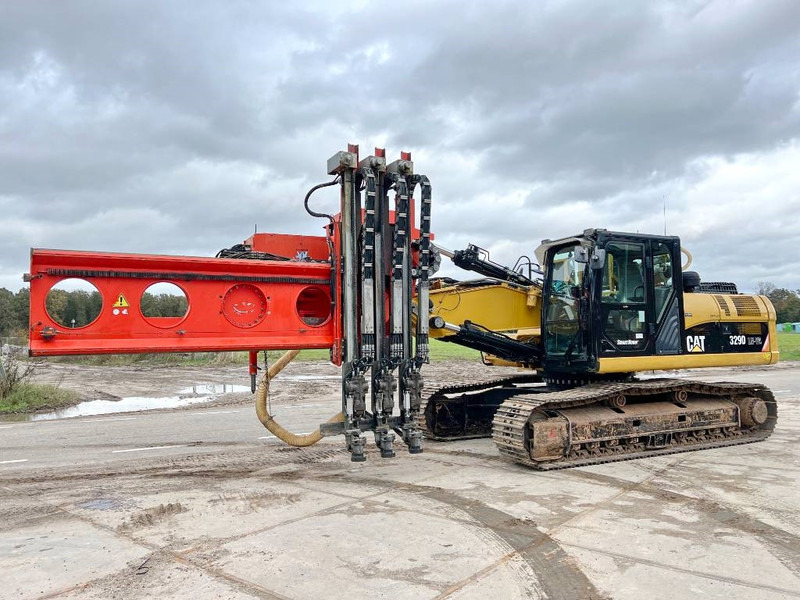 Cat 329D + Wimmer Jura Luna 3.100 Surface Drill Rig - Ekskavator me zinxhirë: foto 2 Cat 329D + Wimmer Jura Luna 3.100 Surface Drill Rig - Ekskavator me zinxhirë: foto 2