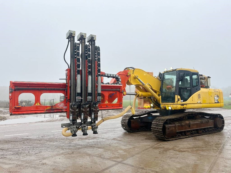 Komatsu PC290NLC-7K + Wimmer Jura Luna 3.100 Drill - Ekskavator me zinxhirë: foto 2 Komatsu PC290NLC-7K + Wimmer Jura Luna 3.100 Drill - Ekskavator me zinxhirë: foto 2