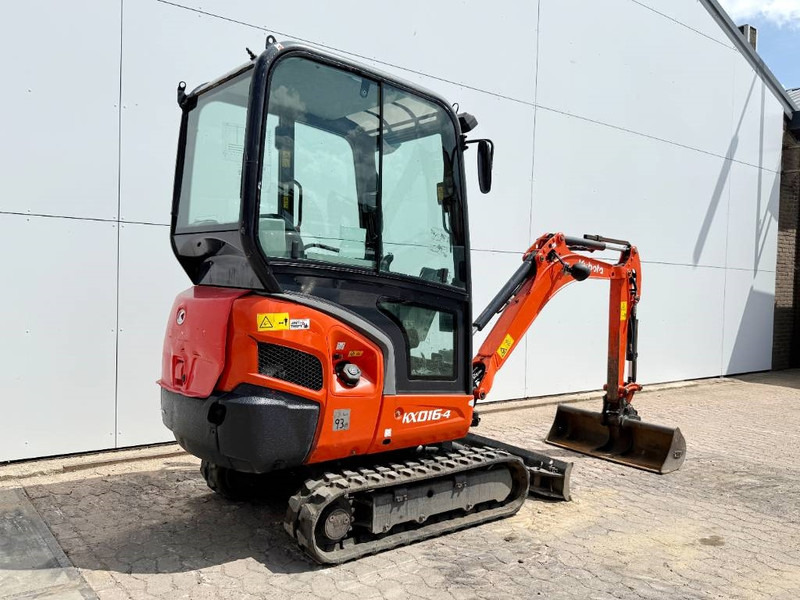 Kubota KX016-4 - Hammer Lines / Quick Coupler - Miniekskavator: foto 5 Kubota KX016-4 - Hammer Lines / Quick Coupler - Miniekskavator: foto 5