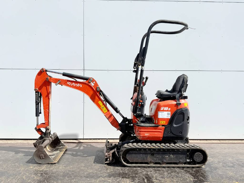 Kubota U10-3 - Hydr. Undercarriage / Hammer Lines - Miniekskavator: foto 1 Kubota U10-3 - Hydr. Undercarriage / Hammer Lines - Miniekskavator: foto 1