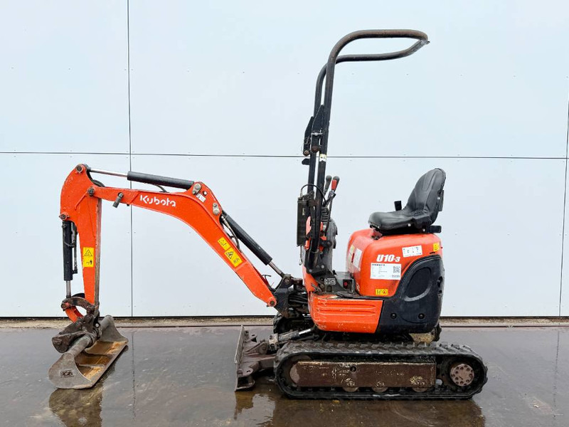 Kubota U10-3 - Hydr. Undercarriage / Hammer Lines - Miniekskavator: foto 1 Kubota U10-3 - Hydr. Undercarriage / Hammer Lines - Miniekskavator: foto 1