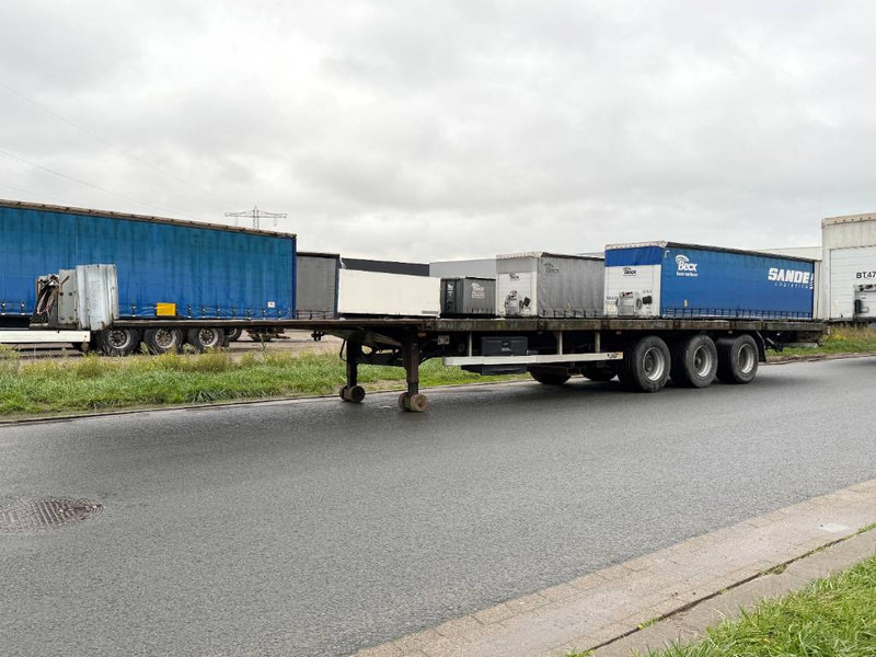 LAG O-3-39 01 - Dutch Trailer / 3 Axles / flatbed - Gjysmë rimorkio e hapur/ Platformë: foto 1 LAG O-3-39 01 - Dutch Trailer / 3 Axles / flatbed - Gjysmë rimorkio e hapur/ Platformë: foto 1