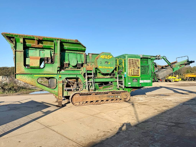 MCCLOSKEY J45 - JAW CRUSHER / CE Certified - Gurëthyesi: foto 1 MCCLOSKEY J45 - JAW CRUSHER / CE Certified - Gurëthyesi: foto 1