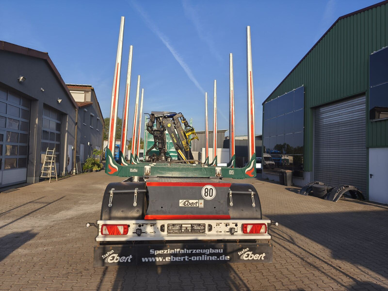 Ebert KHA 18 Exte Holztransporter - Rimorkio për transport druri: foto 4 Ebert KHA 18 Exte Holztransporter - Rimorkio për transport druri: foto 4