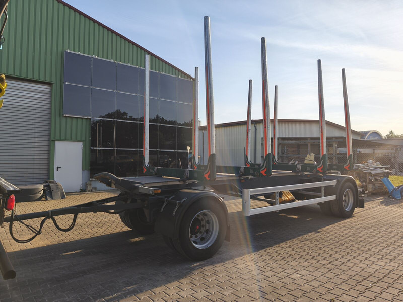 Ebert KHA 18 Exte Holztransporter - Rimorkio për transport druri: foto 2 Ebert KHA 18 Exte Holztransporter - Rimorkio për transport druri: foto 2