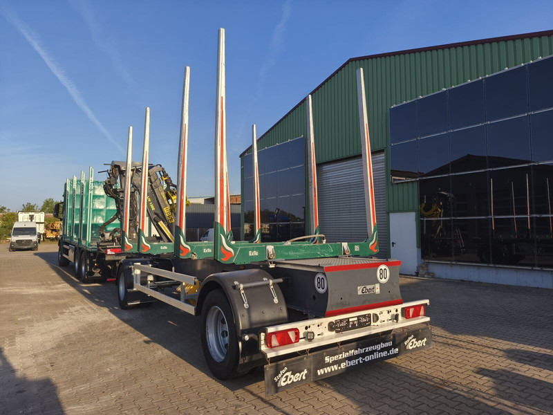 Ebert KHA 18 Exte Holztransporter - Rimorkio për transport druri: foto 5 Ebert KHA 18 Exte Holztransporter - Rimorkio për transport druri: foto 5