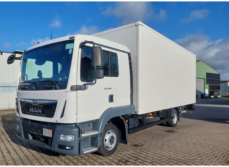 MAN TGL 8.190 L gFH Koffer LBW AHK (25) TÜV NEU - Kamion vagonetë: foto 1 MAN TGL 8.190 L gFH Koffer LBW AHK (25) TÜV NEU - Kamion vagonetë: foto 1