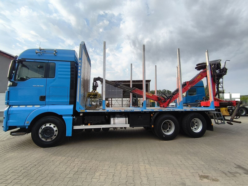 MAN TGX 26.500 Holz-LKW Euro6 6x4 Holztransporter m Palfinger (16) - Kamion për transport druri, Kamion me vinç: foto 5 MAN TGX 26.500 Holz-LKW Euro6 6x4 Holztransporter m Palfinger (16) - Kamion për transport druri, Kamion me vinç: foto 5