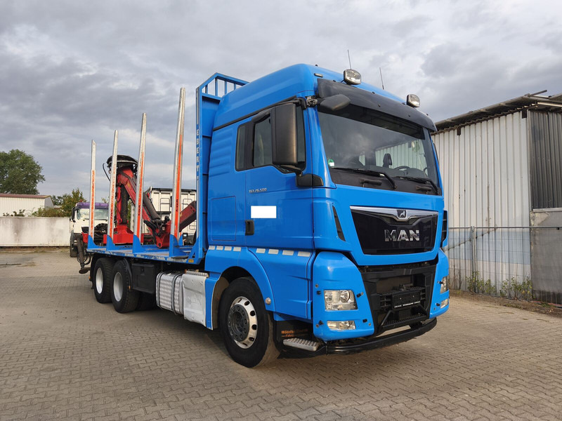 MAN TGX 26.500 Holz-LKW Euro6 6x4 Holztransporter m Palfinger (16) - Kamion për transport druri, Kamion me vinç: foto 2 MAN TGX 26.500 Holz-LKW Euro6 6x4 Holztransporter m Palfinger (16) - Kamion për transport druri, Kamion me vinç: foto 2