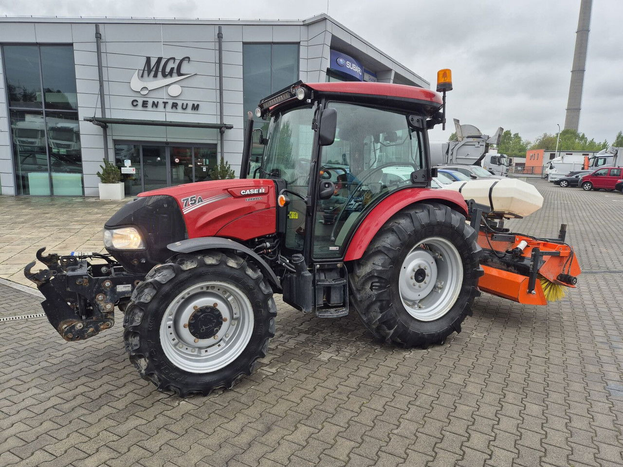 Traktor Case IH Farmall 75 / 2022 / Only 1853 MTH / Sweeper + Plow Extra / 1 OWN: foto 16