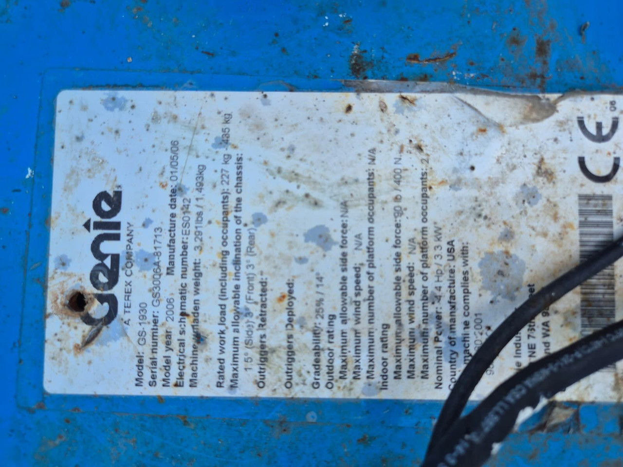 Ngritës gërshërë Genie GS1930 / 4X4 / 1 Owner / Serviced: foto 23