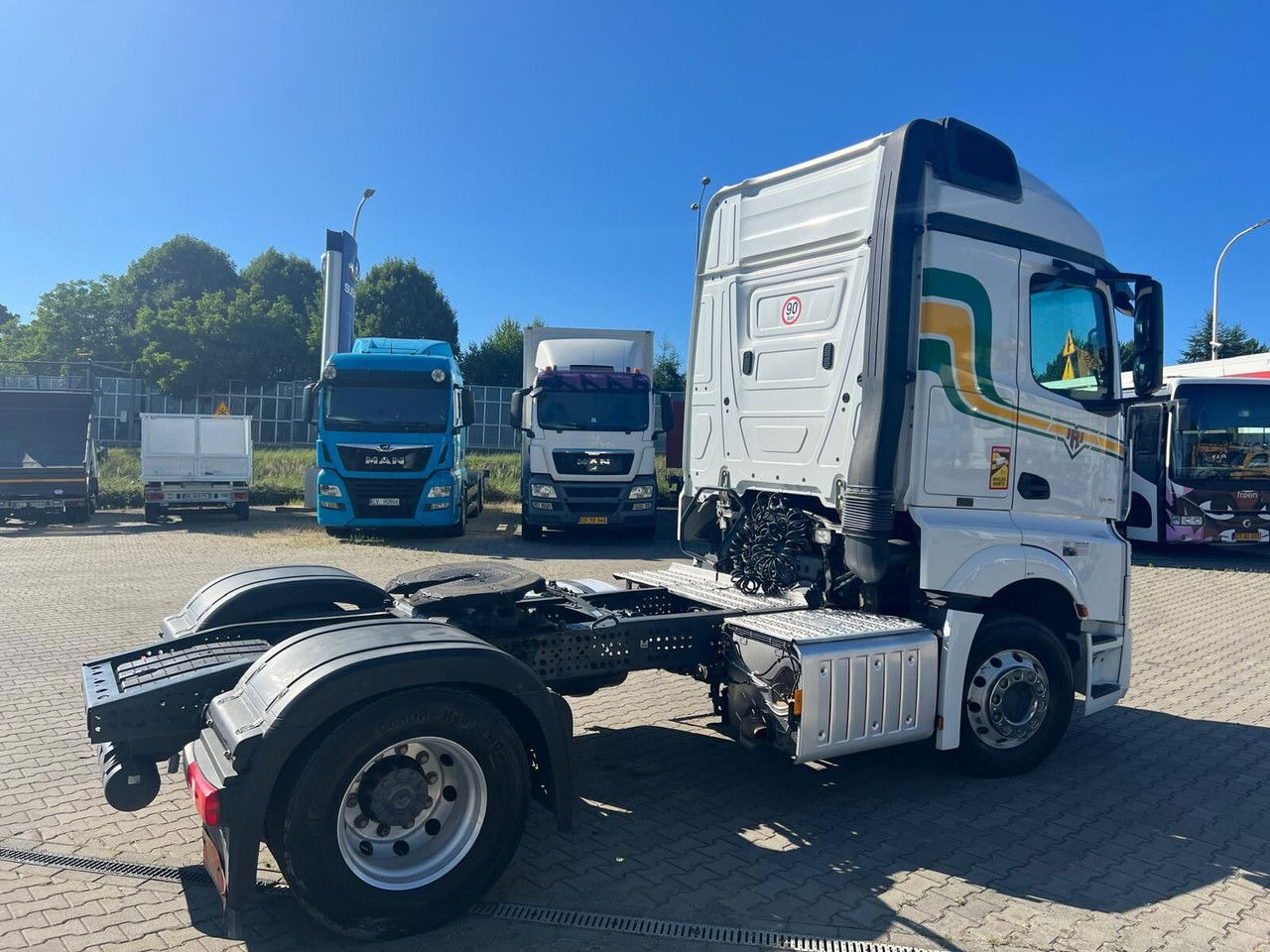 Mercedes-Benz Actros 1846 1 Owner / Works Great - Gjysmë-kamion: foto 4 Mercedes-Benz Actros 1846 1 Owner / Works Great - Gjysmë-kamion: foto 4