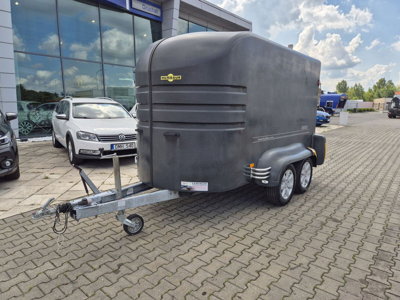 HUMBAUR Rexus 2000 / FOR Transporting 2 Horses, Ponies ANDBreedin - Rimorkio për kuaj: foto 1 HUMBAUR Rexus 2000 / FOR Transporting 2 Horses, Ponies ANDBreedin - Rimorkio për kuaj: foto 1
