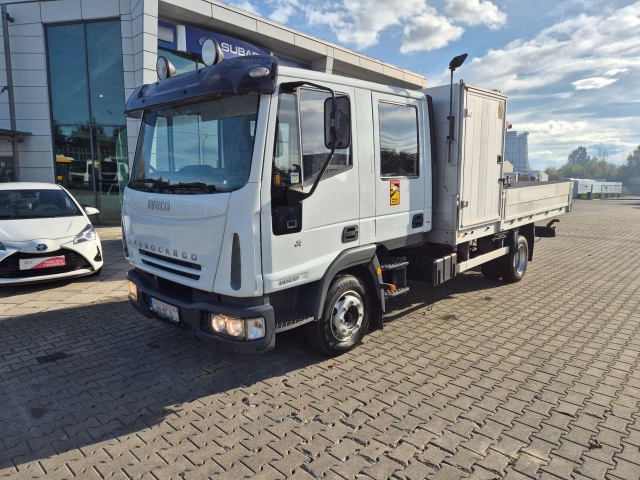Iveco Eurocargo ML80E17 / 6 Seats / Serviced / 1 Owner - Kamion me karroceri të hapur, Kamion me vinç: foto 1 Iveco Eurocargo ML80E17 / 6 Seats / Serviced / 1 Owner - Kamion me karroceri të hapur, Kamion me vinç: foto 1