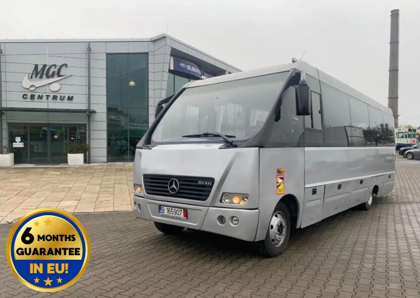 Mercedes-Benz Vario 814 814D, Mediano, Cibro, Vario,33 seats, E4, Wide Body - Autobus suburban: foto 1 Mercedes-Benz Vario 814 814D, Mediano, Cibro, Vario,33 seats, E4, Wide Body - Autobus suburban: foto 1
