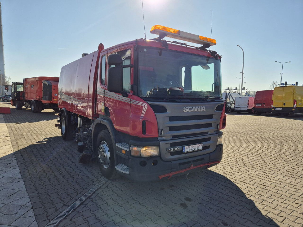Scania P230 4X2 / Sweeper / Johnston VX800 / Sprayer / LOW Mileage / Scania P230 4X2 / Sweeper / Johnston VX800 / Sprayer / LOW Mileage / - Makinë fshirëse për rrugët: foto 4 Scania P230 4X2 / Sweeper / Johnston VX800 / Sprayer / LOW Mileage / Scania P230 4X2 / Sweeper / Johnston VX800 / Sprayer / LOW Mileage / - Makinë fshirëse për rrugët: foto 4