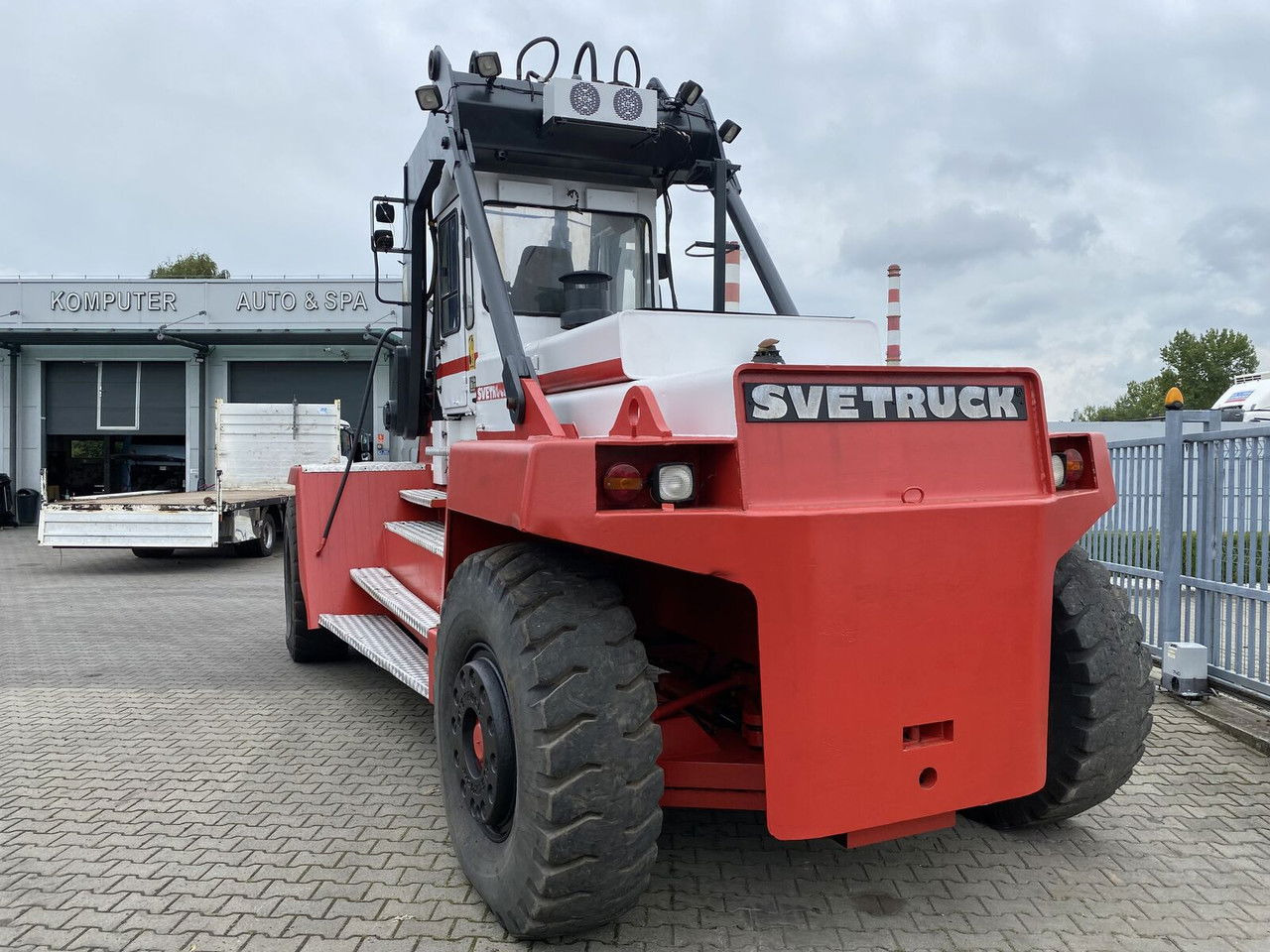 Stivosës ritërheqës Svetruck TMF 12/9 HB / 1 Owner / Elme Spreader / Wood LOG A RM: foto 13