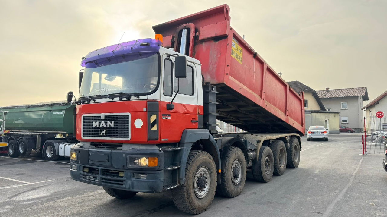 MAN 50.403 10x8 mulda tipper 24.5 m3 - Kamion vetëshkarkues: foto 5 MAN 50.403 10x8 mulda tipper 24.5 m3 - Kamion vetëshkarkues: foto 5