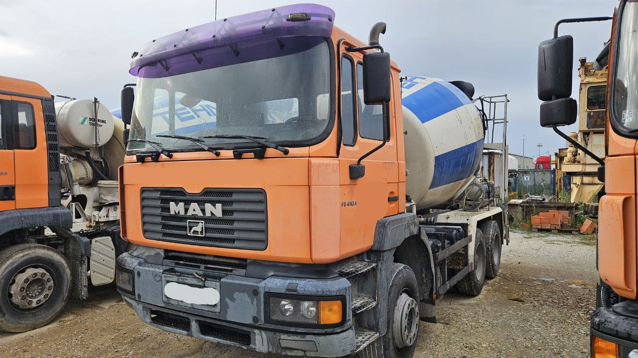 MAN FE 410A 6x4 mixer - 7m3 - euro 3 - Autobetoniere: foto 1 MAN FE 410A 6x4 mixer - 7m3 - euro 3 - Autobetoniere: foto 1