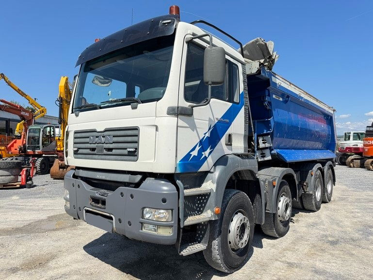 MAN TGA 41.480 8x4 tipper 19m3 - ac - hydraulic side - Kamion vetëshkarkues: foto 1 MAN TGA 41.480 8x4 tipper 19m3 - ac - hydraulic side - Kamion vetëshkarkues: foto 1