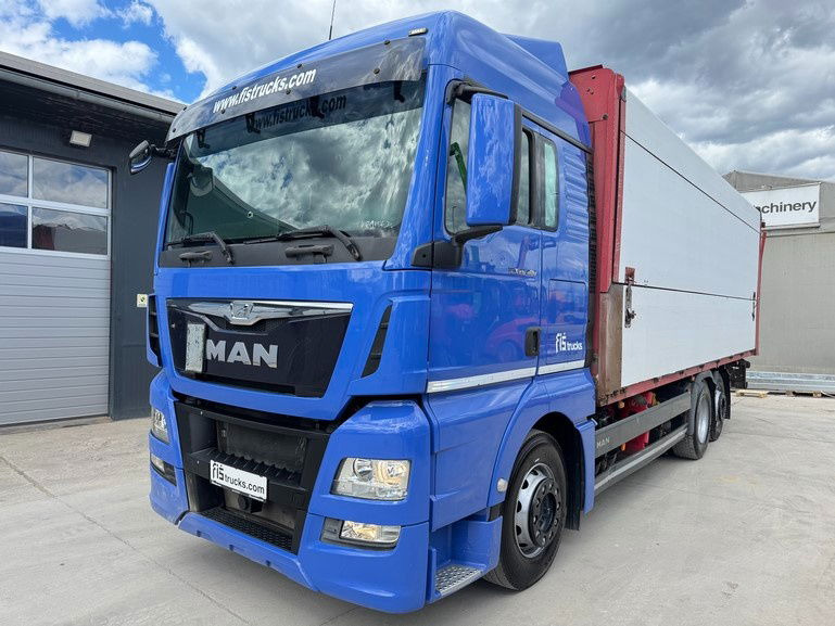 MAN TGX 26.440 6x2 box truck - retarder - lifting axle - Kamion vagonetë: foto 1 MAN TGX 26.440 6x2 box truck - retarder - lifting axle - Kamion vagonetë: foto 1