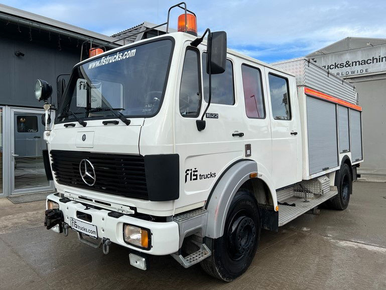 Mercedes-Benz 1622 4x2 43.000km winch - Zjarrfikëse: foto 1 Mercedes-Benz 1622 4x2 43.000km winch - Zjarrfikëse: foto 1