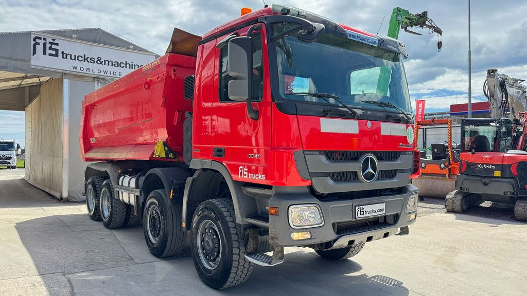 Mercedes-Benz Actros 4141 K 8x6 meiller mulda tipper - air condition - Kamion vetëshkarkues: foto 3 Mercedes-Benz Actros 4141 K 8x6 meiller mulda tipper - air condition - Kamion vetëshkarkues: foto 3