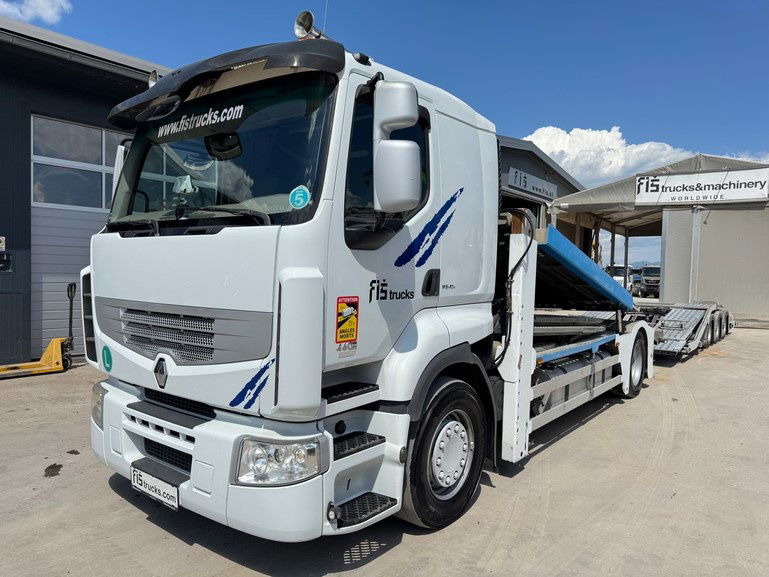Renault Premium 460 4x2 LKW transporter + rolfo trailer - Autotransportues: foto 1 Renault Premium 460 4x2 LKW transporter + rolfo trailer - Autotransportues: foto 1