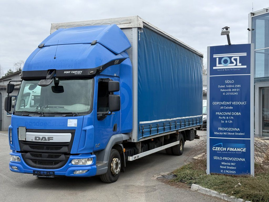 DAF LF220 EURO 6 - Kamion me tendë: foto 1 DAF LF220 EURO 6 - Kamion me tendë: foto 1